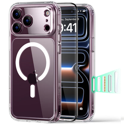 Coque MagSafe pour Apple iPhone 18 Pro Max / 17 Pro Max, ESR, Classic Hybrid avec protecteur d'écran, Transparente