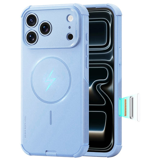 Coque MagSafe pour Apple iPhone 18 Pro Max / 17 Pro Max, ESR, Cyber, Bleu