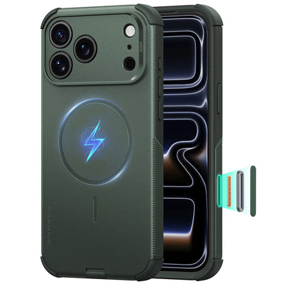 Coque MagSafe pour Apple iPhone 18 Pro Max / 17 Pro Max, ESR, Cyber, Vert