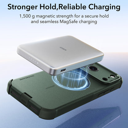 Coque MagSafe pour Apple iPhone 18 Pro Max / 17 Pro Max, ESR, Cyber, Vert
