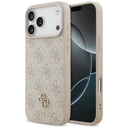 Coque MagSafe pour Apple iPhone 18 Pro Max / 17 Pro Max, Guess, 4G Small and Classic, Rose