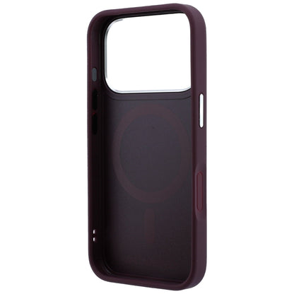 Coque MagSafe pour Apple iPhone 18 Pro Max / 17 Pro Max, Karl Lagerfeld, Point and Choupette Sketch, Bordeaux