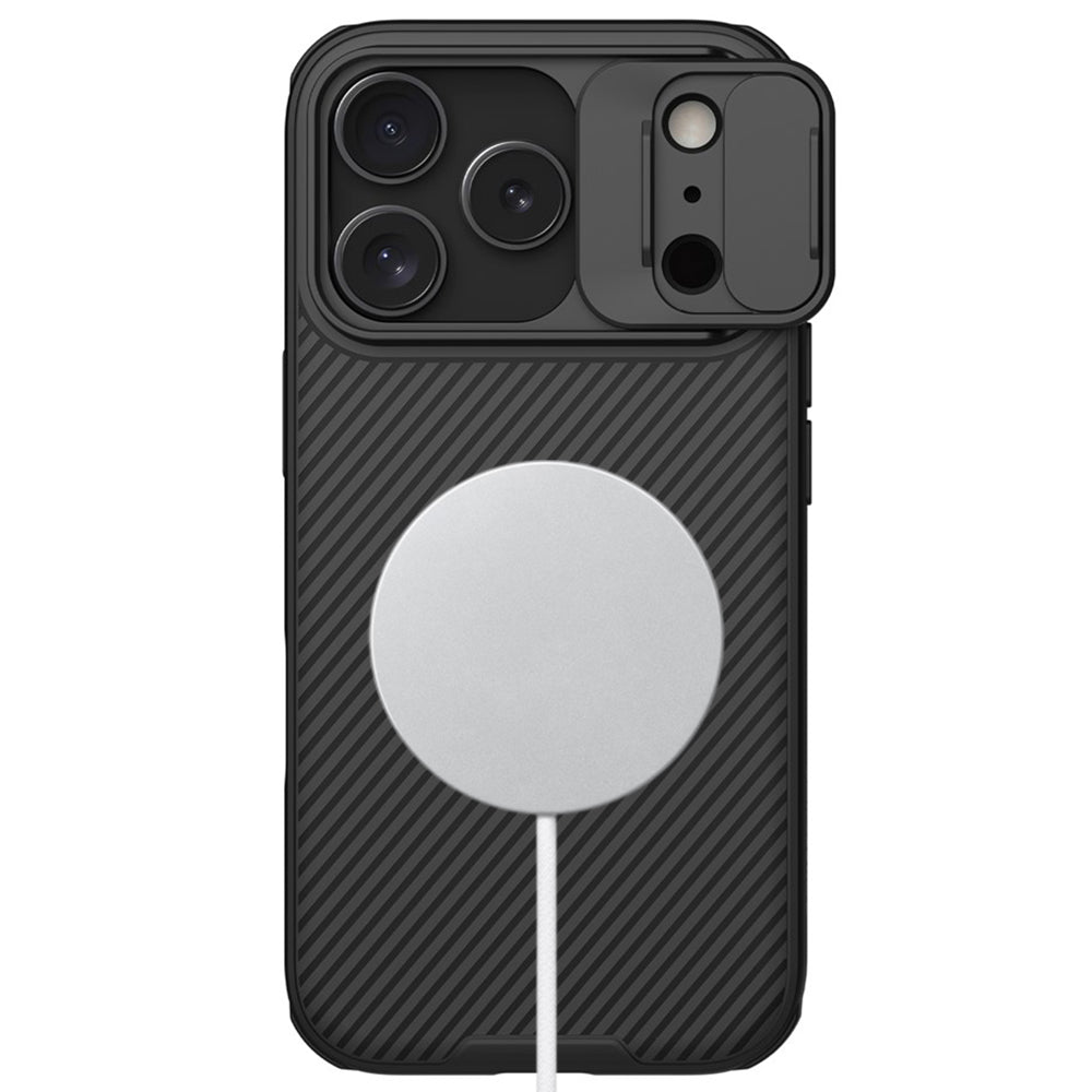 Coque MagSafe pour Apple iPhone 18 Pro Max / 17 Pro Max, Nillkin, CamShield Pro, Noire