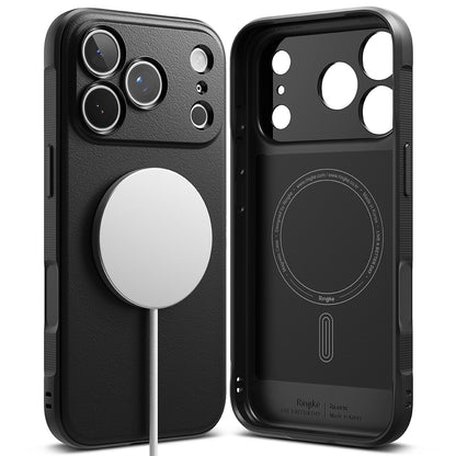 Coque MagSafe pour Apple iPhone 18 Pro Max / 17 Pro Max, Ringke, Onyx, Noire