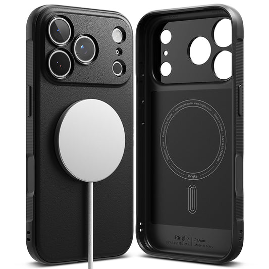 Coque MagSafe pour Apple iPhone 18 Pro Max / 17 Pro Max, Ringke, Onyx, Noire