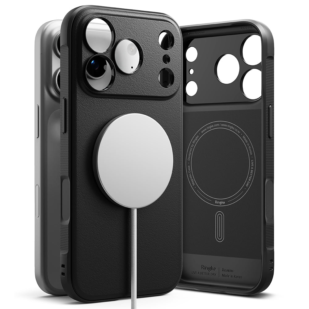 Coque MagSafe pour Apple iPhone 18 Pro Max / 17 Pro Max, Ringke, Onyx, Noire
