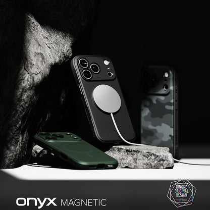 Coque MagSafe pour Apple iPhone 18 Pro Max / 17 Pro Max, Ringke, Onyx, Noire