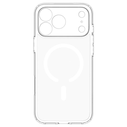 Coque MagSafe pour Apple iPhone 18 Pro Max / 17 Pro Max, Spigen, Ultra Hybrid, Blanc Satiné ACS12124