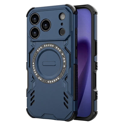 Coque MagSafe pour Apple iPhone 18 Pro Max / 17 Pro Max, Techsuit, ArmorMag, Bleue