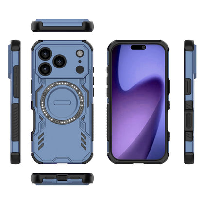 Coque MagSafe pour Apple iPhone 18 Pro Max / 17 Pro Max, Techsuit, ArmorMag, Bleue