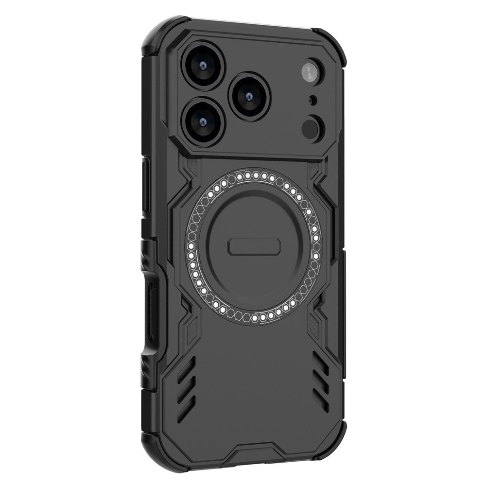 Coque MagSafe pour Apple iPhone 18 Pro Max / 17 Pro Max, Techsuit, ArmorMag, Noire