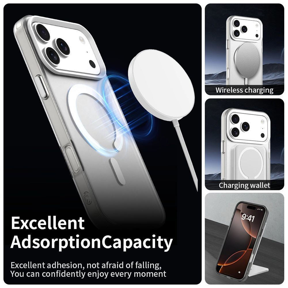 Coque MagSafe pour Apple iPhone 18 Pro Max / 17 Pro Max, Techsuit, CandyCase, Blanche
