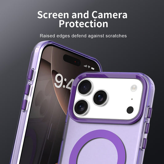 Coque MagSafe pour Apple iPhone 18 Pro Max / 17 Pro Max, Techsuit, CandyCase, Violet