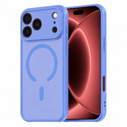 MagSafe Case for Apple iPhone 18 Pro Max / 17 Pro Max, Techsuit, HaloFrost II, Blue