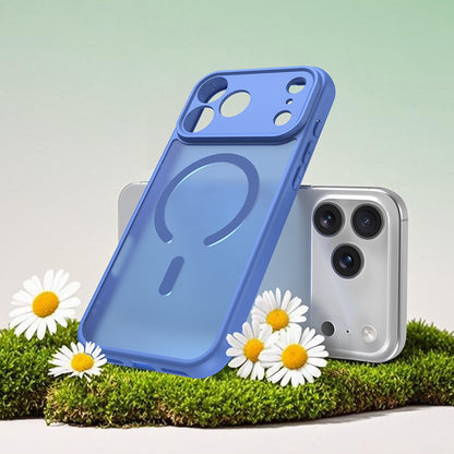 MagSafe Case for Apple iPhone 18 Pro Max / 17 Pro Max, Techsuit, HaloFrost II, Blue
