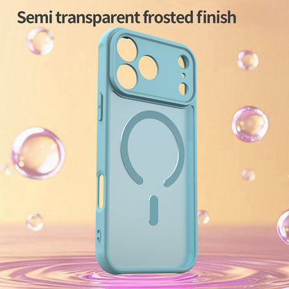 Coque MagSafe pour Apple iPhone 18 Pro Max / 17 Pro Max, Techsuit, HaloFrost II, Vert Clair
