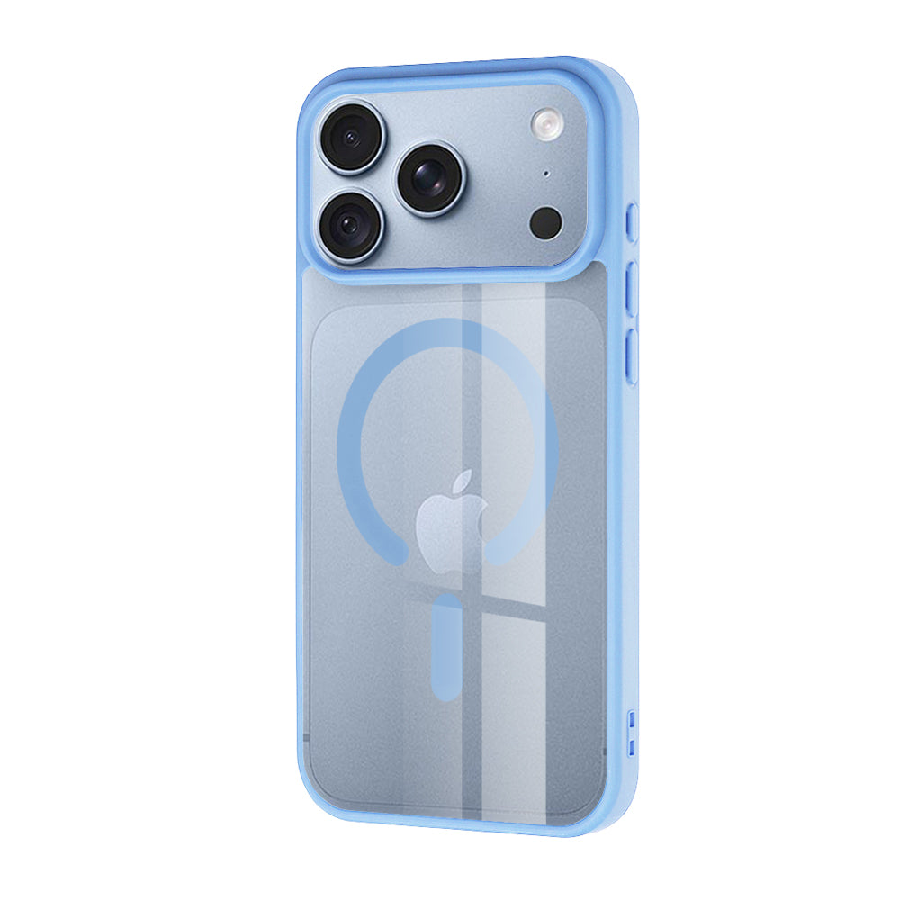 Coque MagSafe pour Apple iPhone 18 Pro Max / 17 Pro Max, Techsuit, Pro, Bleu