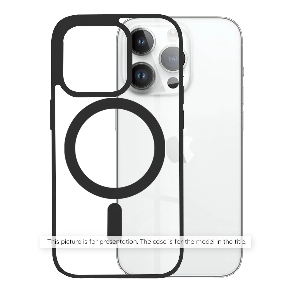 Coque MagSafe pour Apple iPhone 18 Pro Max / 17 Pro Max, Techsuit, Pro, Noire