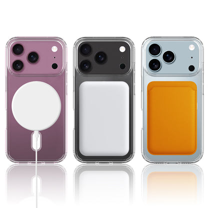 Coque MagSafe pour Apple iPhone 18 Pro Max / 17 Pro Max, Techsuit, Pro, Transparente