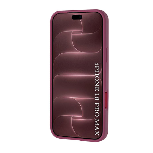 Coque MagSafe pour Apple iPhone 18 Pro Max / 17 Pro Max, Techsuit, Pro, Rouge Foncé