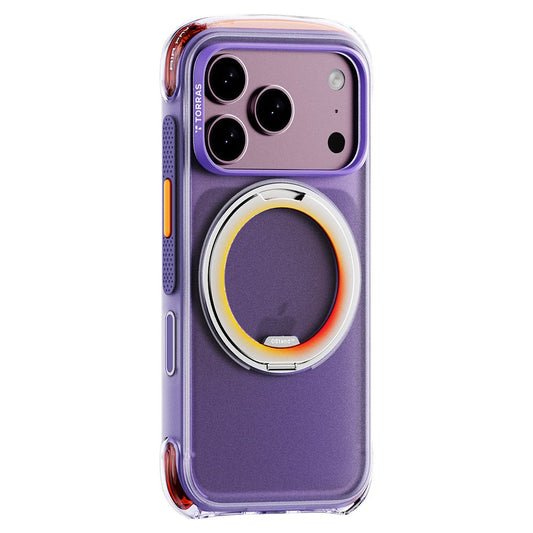 Coque MagSafe pour Apple iPhone 18 Pro Max / 17 Pro Max, Torras, O3 Air Core, Violet