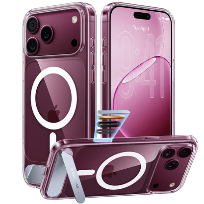 Coque MagSafe pour Apple iPhone 18 Pro Max / 17 Pro Max, Torras, Ostand L1 Guardian, Transparente