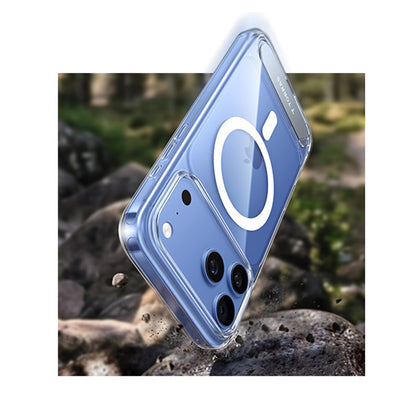 Coque MagSafe pour Apple iPhone 18 Pro Max / 17 Pro Max, Torras, Ostand L1 Guardian, Transparente