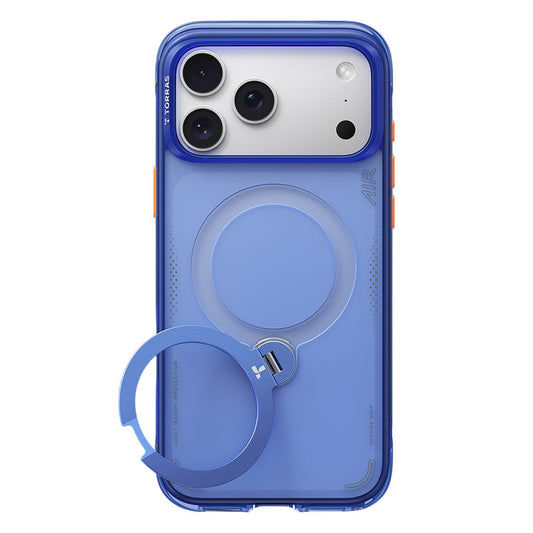 Coque MagSafe pour Apple iPhone 18 Pro Max / 17 Pro Max, Torras, Ostand Q3 Air, Bleu