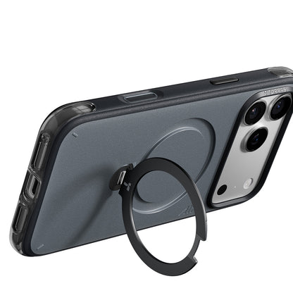 Coque MagSafe pour Apple iPhone 18 Pro Max / 17 Pro Max, Torras, Ostand Q3 Air Essential, Noire