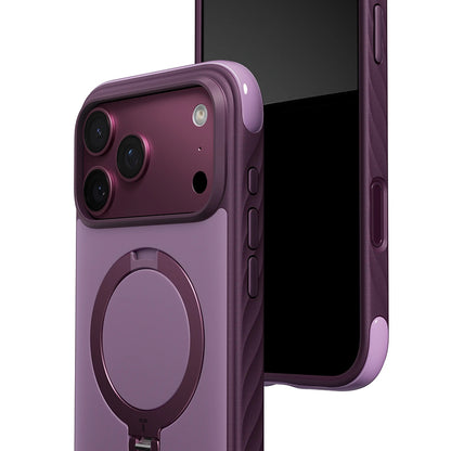Coque MagSafe pour Apple iPhone 18 Pro Max / 17 Pro Max, Torras, Ostand Q3 Rugged, Violet