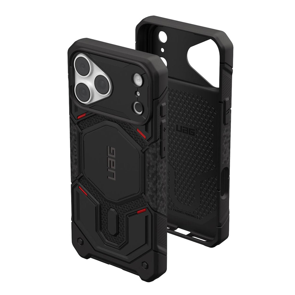 MagSafe Case for Apple iPhone 18 Pro Max / 17 Pro Max, Urban Armor Gear Kevlar, Monarch Pro, Black