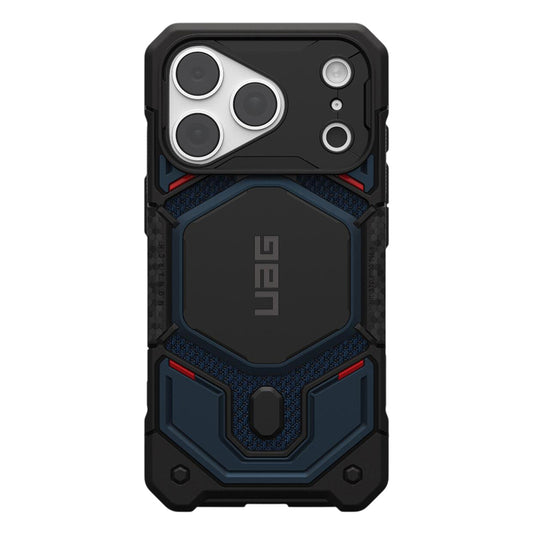 Coque MagSafe pour Apple iPhone 18 Pro Max / 17 Pro Max, Urban Armor Gear, Monarch Pro Kevlar, Bleu marine