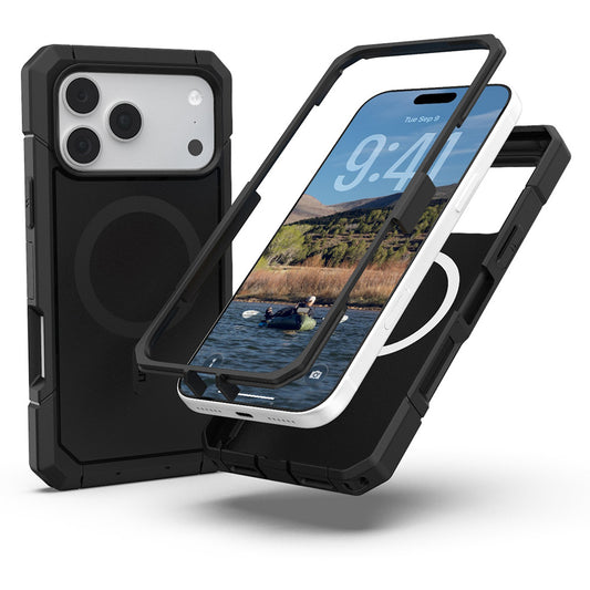 Coque MagSafe pour Apple iPhone 18 Pro Max / 17 Pro Max, Urban Armor Gear, Trooper, Noire