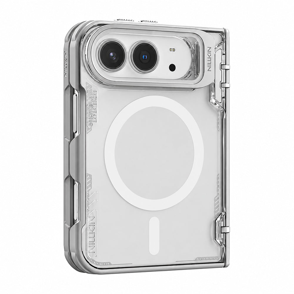 Coque MagSafe pour Apple iPhone Duo, Nillkin, Iceblade Prop, grise
