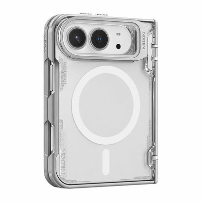Coque MagSafe pour Apple iPhone Duo, Nillkin, Iceblade Prop, grise
