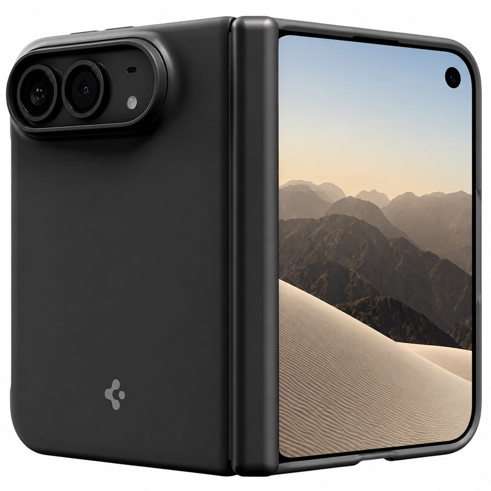 Coque MagSafe pour Apple iPhone Duo, Spigen, Thintech Pro, noire ACS11696