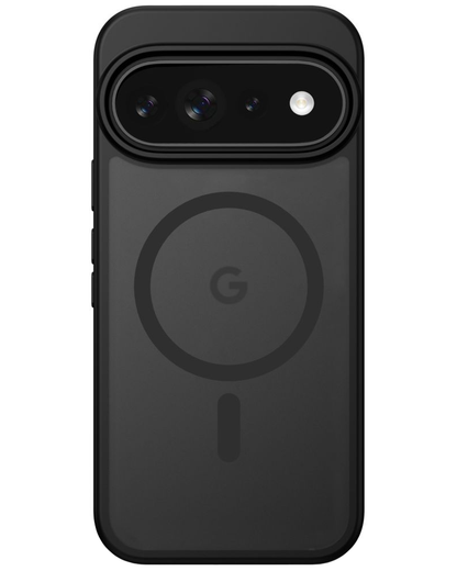 Coque MagSafe pour Google Pixel 11 Pro XL / 10 Pro XL / 9 Pro XL, Tech-Protect, Magmat, Noir Mat