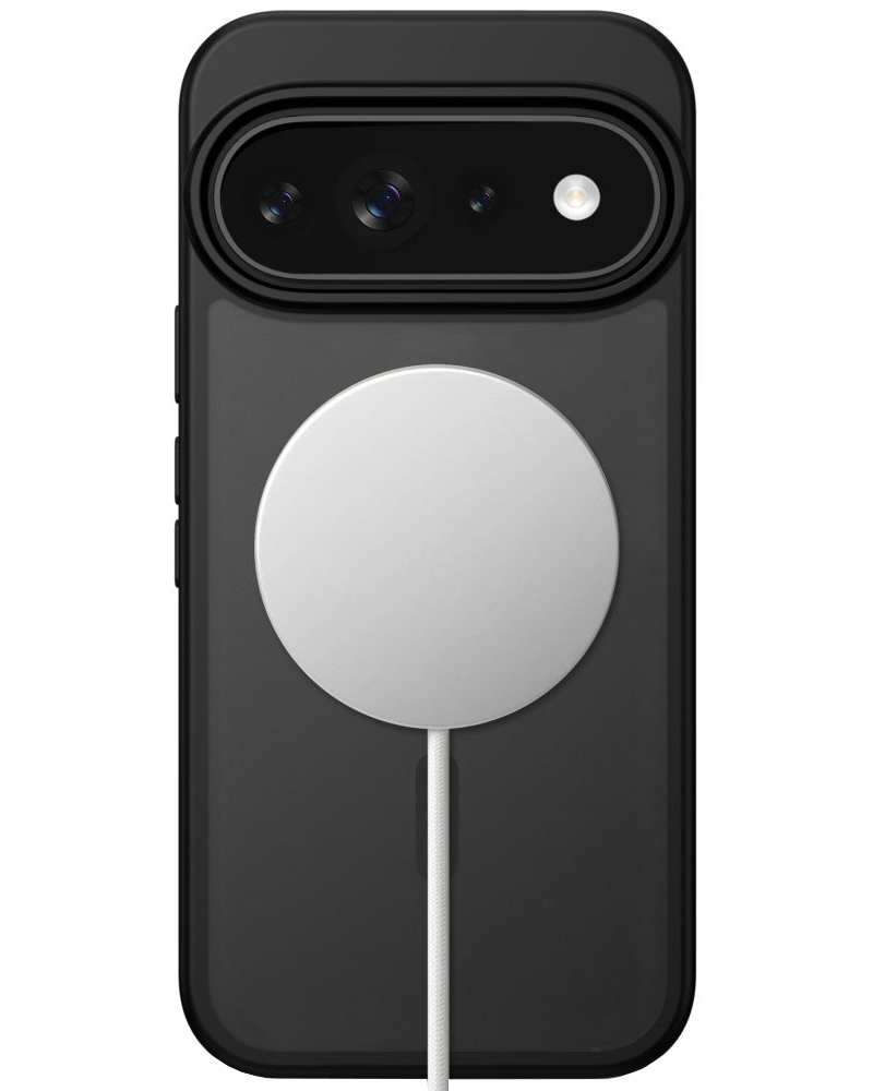 Coque MagSafe pour Google Pixel 11 Pro XL / 10 Pro XL / 9 Pro XL, Tech-Protect, Magmat, Noir Mat