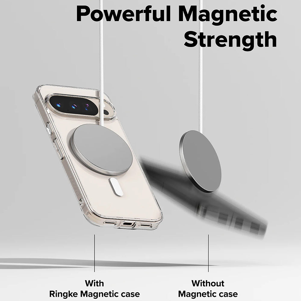 Coque MagSafe pour Google Pixel 10 Pro / 10, Ringke, Fusion, Transparente