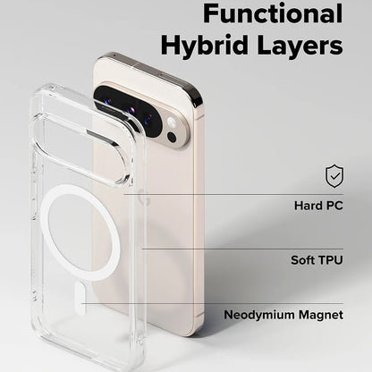 Coque MagSafe pour Google Pixel 10 Pro / 10, Ringke, Fusion, Transparente
