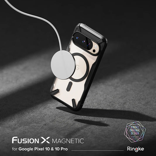 Coque MagSafe pour Google Pixel 10 Pro / 10, Ringke, Fusion X, Noire