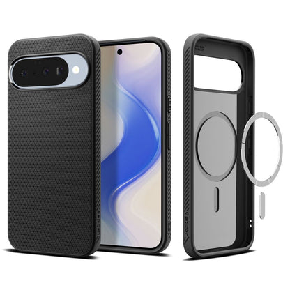 Coque MagSafe pour Google Pixel 10 Pro / 10, Spigen, Liquid Air, Noir Mat ACS09695