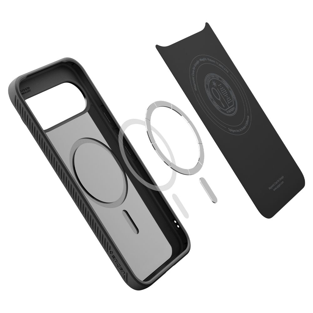 Coque MagSafe pour Google Pixel 10 Pro / 10, Spigen, Liquid Air, Noir Mat ACS09695