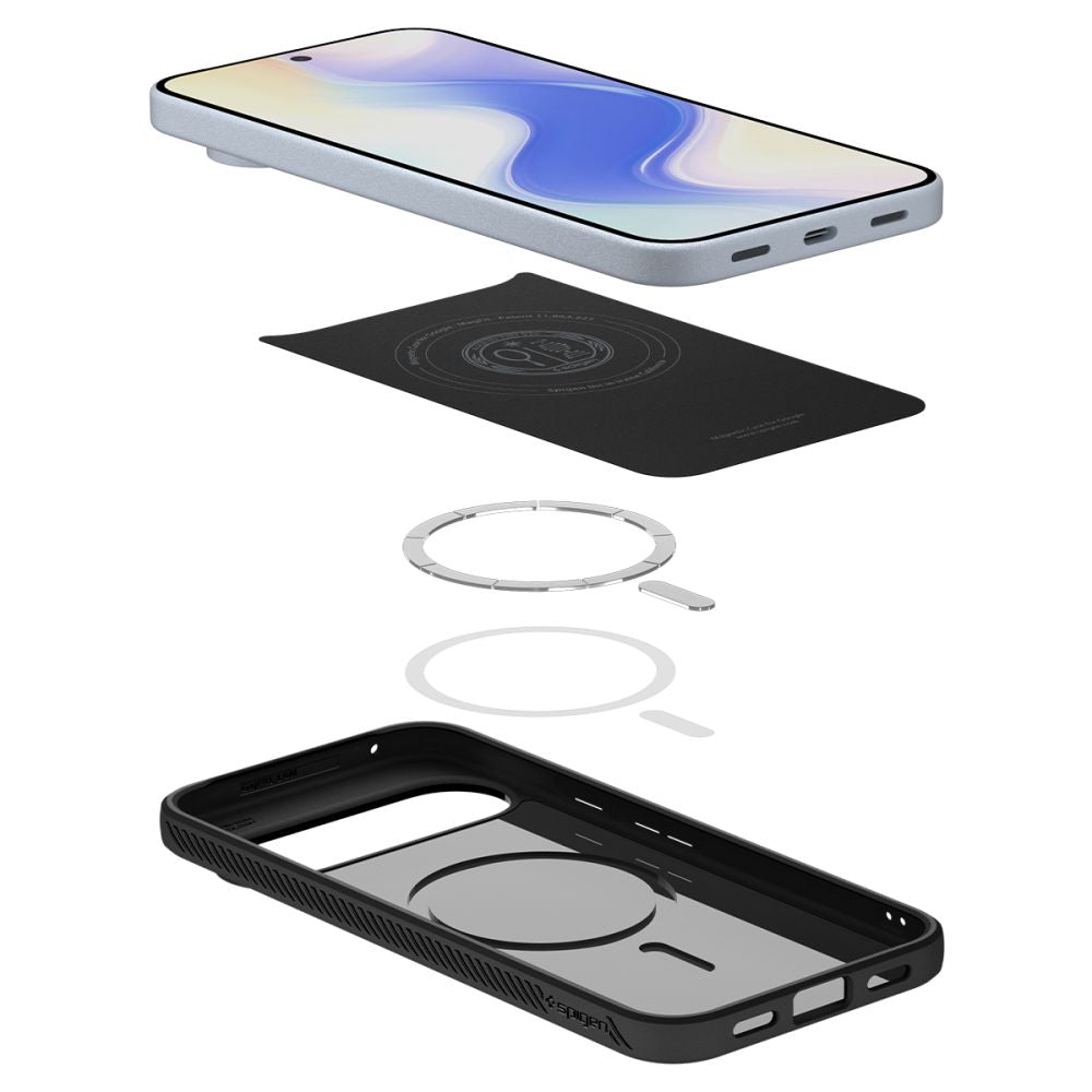 Coque MagSafe pour Google Pixel 10 Pro / 10, Spigen, Liquid Air, Noir Mat ACS09695