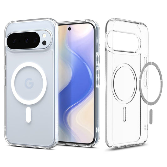Coque MagSafe pour Google Pixel 10 Pro / 10, Spigen, Ultra Hybrid, Blanche