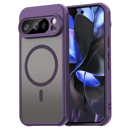 Coque MagSafe pour Google Pixel 10 Pro, Techsuit, HaloFrost II, Violet