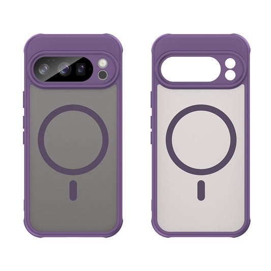 Coque MagSafe pour Google Pixel 10 Pro, Techsuit, HaloFrost II, Violet