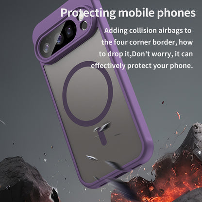 Coque MagSafe pour Google Pixel 10 Pro, Techsuit, HaloFrost II, Violet
