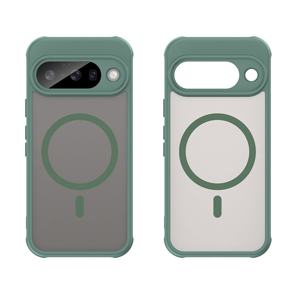 Coque MagSafe pour Google Pixel 10 Pro, Techsuit, HaloFrost II, Vert