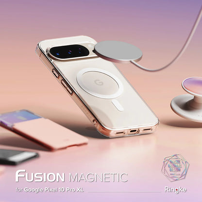 Coque MagSafe pour Google Pixel 10 Pro XL, Ringke, Fusion, Transparente
